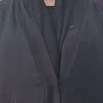 Classic Black Hooded Abaya with Wide Bell Sleeves